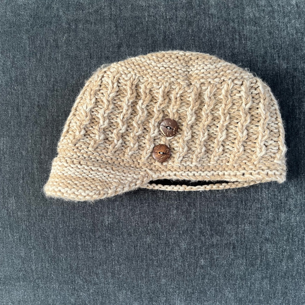 Eddie Bauer Knit Visor Beanie